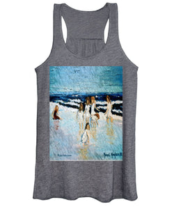 Family at the beach - Women's Tank Top