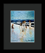 Load image into Gallery viewer, Family at the beach - Framed Print