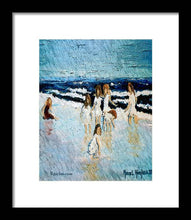 Load image into Gallery viewer, Family at the beach - Framed Print