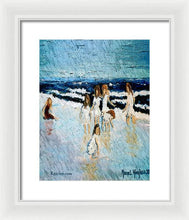 Load image into Gallery viewer, Family at the beach - Framed Print