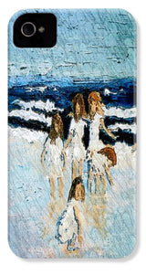 Family at the beach - Phone Case