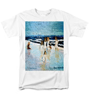 Load image into Gallery viewer, Family at the beach - Men&#39;s T-Shirt  (Regular Fit)