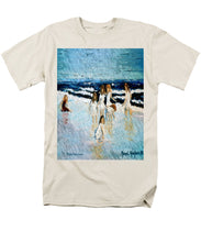 Load image into Gallery viewer, Family at the beach - Men&#39;s T-Shirt  (Regular Fit)