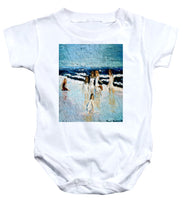 Load image into Gallery viewer, Family at the beach - Baby Onesie