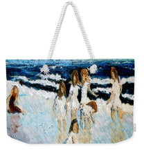 Load image into Gallery viewer, Family at the beach - Weekender Tote Bag