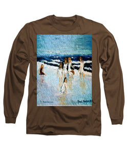 Family at the beach - Long Sleeve T-Shirt