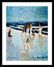 Load image into Gallery viewer, Family at the beach - Framed Print