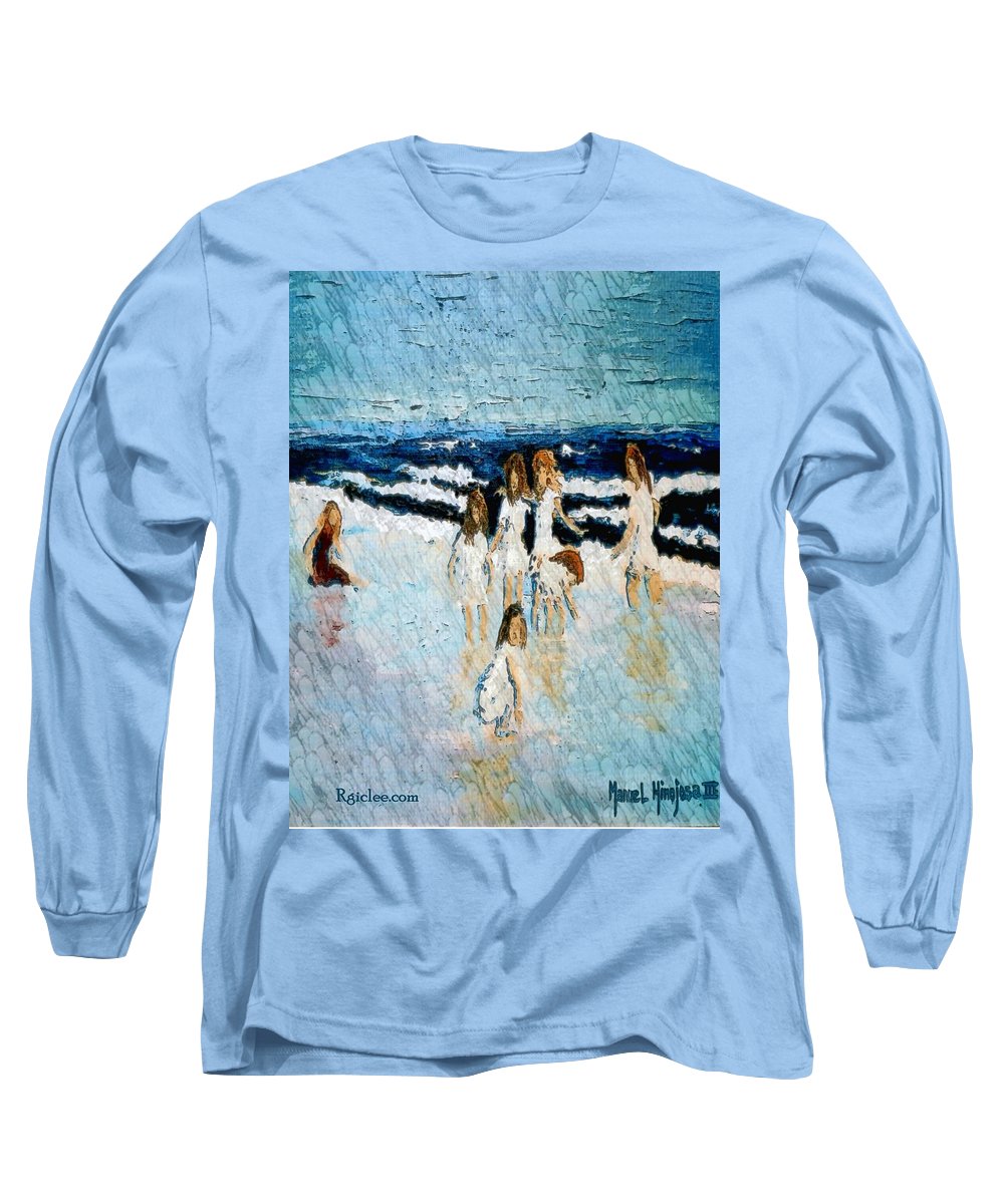 Family at the beach - Long Sleeve T-Shirt