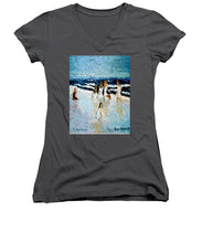 Load image into Gallery viewer, Family at the beach - Women&#39;s V-Neck