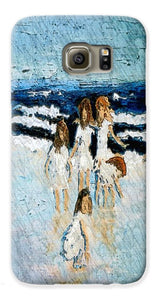 Family at the beach - Phone Case