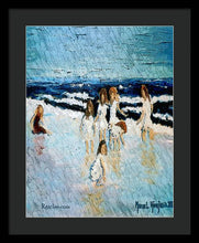 Load image into Gallery viewer, Family at the beach - Framed Print