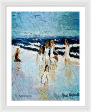 Load image into Gallery viewer, Family at the beach - Framed Print