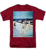 Load image into Gallery viewer, Family at the beach - Men&#39;s T-Shirt  (Regular Fit)