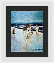 Load image into Gallery viewer, Family at the beach - Framed Print