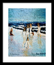 Load image into Gallery viewer, Family at the beach - Framed Print