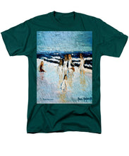 Load image into Gallery viewer, Family at the beach - Men&#39;s T-Shirt  (Regular Fit)