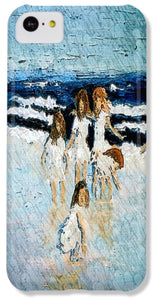 Family at the beach - Phone Case