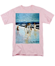 Load image into Gallery viewer, Family at the beach - Men&#39;s T-Shirt  (Regular Fit)