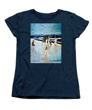 Load image into Gallery viewer, Family at the beach - Women&#39;s T-Shirt (Standard Fit)