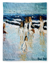 Load image into Gallery viewer, Family at the beach - Blanket