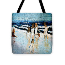 Load image into Gallery viewer, Family at the beach - Tote Bag