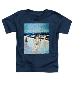 Family at the beach - Toddler T-Shirt