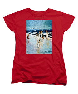 Family at the beach - Women's T-Shirt (Standard Fit)