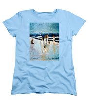 Load image into Gallery viewer, Family at the beach - Women&#39;s T-Shirt (Standard Fit)