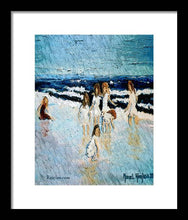 Load image into Gallery viewer, Family at the beach - Framed Print