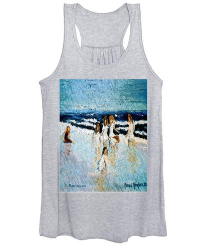 Family at the beach - Women's Tank Top