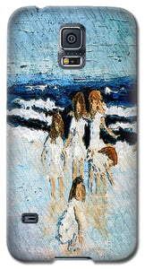 Family at the beach - Phone Case