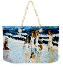 Load image into Gallery viewer, Family at the beach - Weekender Tote Bag