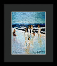 Load image into Gallery viewer, Family at the beach - Framed Print