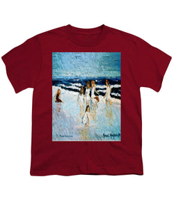 Family at the beach - Youth T-Shirt