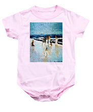 Load image into Gallery viewer, Family at the beach - Baby Onesie