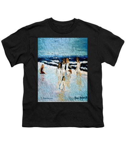 Family at the beach - Youth T-Shirt