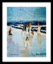 Load image into Gallery viewer, Family at the beach - Framed Print