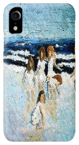 Family at the beach - Phone Case