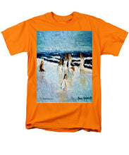 Load image into Gallery viewer, Family at the beach - Men&#39;s T-Shirt  (Regular Fit)