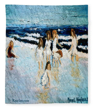 Load image into Gallery viewer, Family at the beach - Blanket