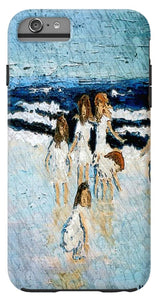 Family at the beach - Phone Case