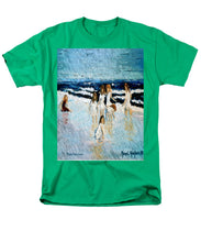 Load image into Gallery viewer, Family at the beach - Men&#39;s T-Shirt  (Regular Fit)