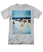 Load image into Gallery viewer, Family at the beach - Men&#39;s T-Shirt  (Regular Fit)