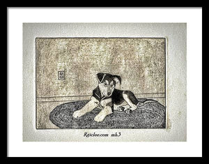 Little Shepherd - Framed Print