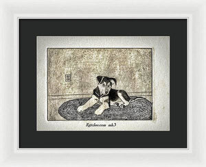 Little Shepherd - Framed Print