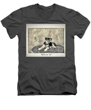 Load image into Gallery viewer, Little Shepherd - Men&#39;s V-Neck T-Shirt