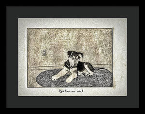 Little Shepherd - Framed Print