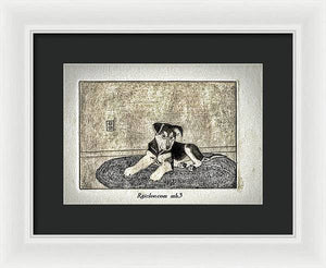 Little Shepherd - Framed Print