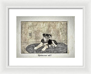 Little Shepherd - Framed Print