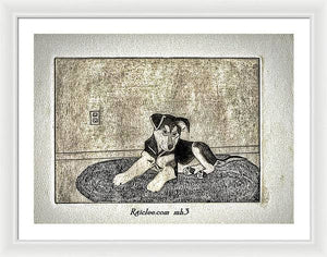 Little Shepherd - Framed Print